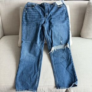 Abercrombie & Fitch Blue Relaxed Jeans Classic Denim